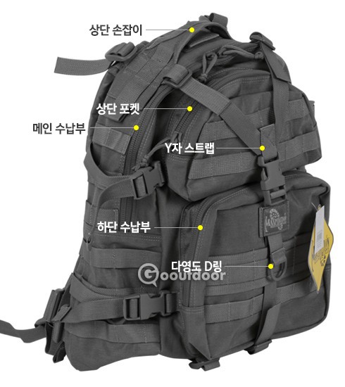 0512B Maxpedition Condor-II Backpack (black)